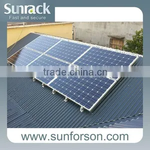 Wholesale pv Panel Structure for Tin Roof From China thumbnail-3