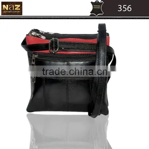 Small Genuine Leather Hand Bag for Ladies in Patchwork thumbnail-1