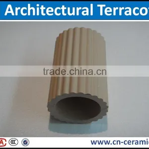 Terracotta Natural Clay Stick With Facade Curtain Wall thumbnail-1