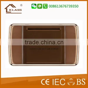EU Standard 16A 1gang SCHUKO Wall Electrical Socket thumbnail-3