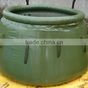 Collapsible and Re-useable Onion Shape Plastic Container for Fish Hatchery thumbnail-2
