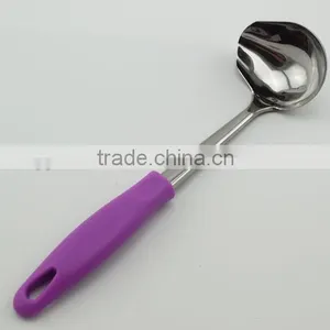 Stainless Steel Gravy Ladle With Plastic Handle thumbnail-4