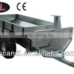 4W-A01B Log Trailer With Cargo Box thumbnail-1