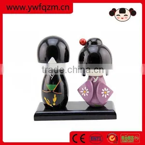 Wooden Fashion Doll With Japanese Style Made in China for Gifts thumbnail-1