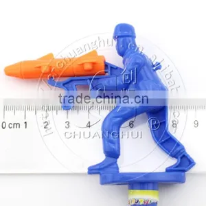 Plastic Rocket Toy Soldier / Gun Toy Candy thumbnail-4