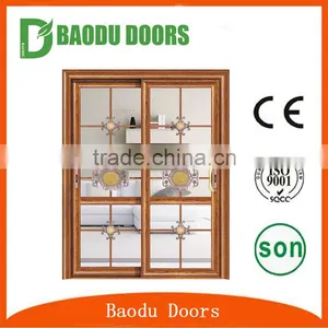Soundproof Interior Frosted Glass Bathroom Door Used Commercial Glass Entry Doors thumbnail-5