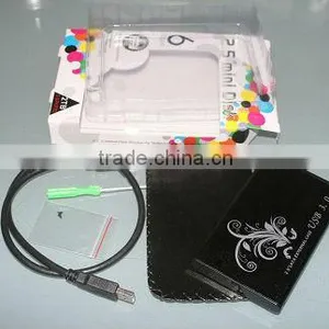 2.5' Usb3.0 External Aluminum Hdd Enclosure/caddy for Sata thumbnail-1