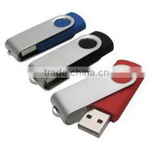 Swivel USB Flash Drive Twist USB Pendrive Cheap USB Flash Memory 1GB/2GB/4GB/8GB/16GB/32GB/64GB thumbnail-1
