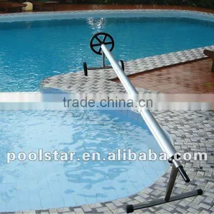 Swimming Pool Equipment China, Cover Reel P1820 w/ SS Frame & Buckle & Strap Attachment Kit for Aluminium Tubes thumbnail-1