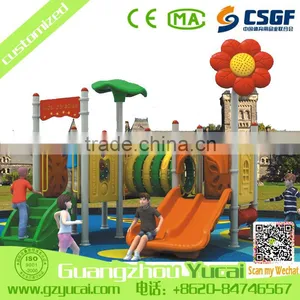 New Design Kids Outdoor Amusement Park Playground Equipment Slides thumbnail-1