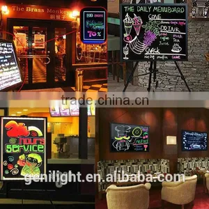 60x80cm LED Advertising Writing Board Billboard Neon Promotion Sign Signage thumbnail-6