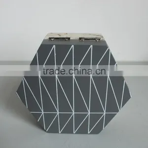 Wooden Small BOX of Hexagon thumbnail-2