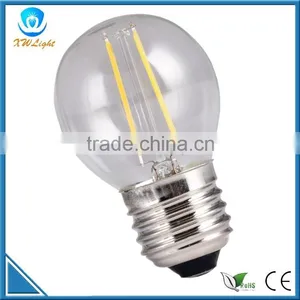 E27 2W All Glass Led Filament Bulb G45 thumbnail-1