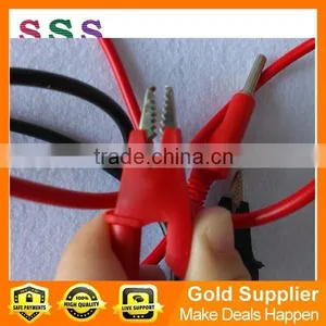 4mm Banana Plug Wire to Alligator Clip Wire thumbnail-1