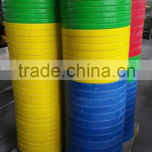 Solid Virgin Training Crossfit Rubber Bumper Plates thumbnail-1
