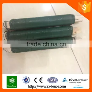 we Can Supply Supermarket Retailing Green Pvc Coated Tension Wire thumbnail-4