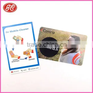 Highly Definetion Full Colour Printed Microfiber Mobile Screen Sticky Cleaner for Promotional Campaign thumbnail-1