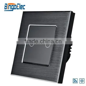 EU/UK Style Aluminium Panel Remote Dimmer Touch Switch thumbnail-6