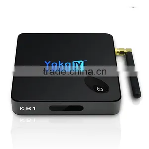 Yoka TV Dual Frequency Wifi S905X Quad Core CPU Penta Core Gpu on the Top Box thumbnail-2