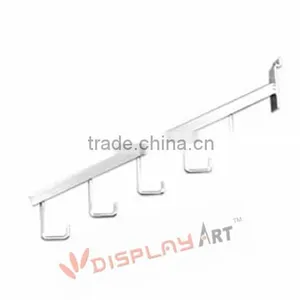 Wall Mounted Clothes Coat Hat Metal Line Hanger Hook thumbnail-1