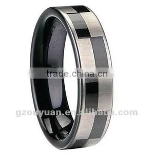 UNIQUE!!! Hot Sell Tungsten Ring of Laser for Men thumbnail-1