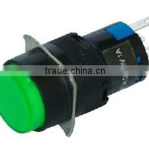 16mm Round Head Mininature Push Button Switch 2NO+2NC KD16-11D KD16-22D thumbnail-1