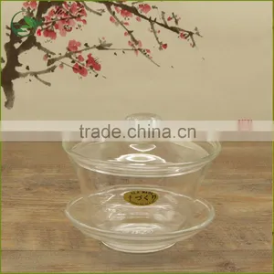 Heat-resistant Clear Glass Gaiwan Modern Sought-afterTeaware thumbnail-4