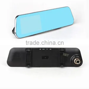 Dvr h 264 Anti-glare Blue Glass Car Rear Mirror Dvr ,dual Lens Optional XY-G500 thumbnail-4