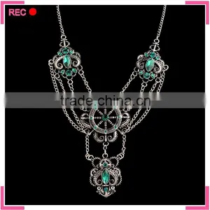 Wholesale Choker Necklaces for Party, Fashion Handwork Jewelry Necklace thumbnail-3