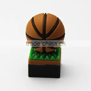 Novelty 3D Basketball Model USB 2.0 Memory Stick Flash Pen Drive thumbnail-1