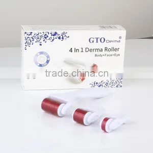 Manufacturer Low Price Medical Grade Stainless Steel 4in1 Derma Roller thumbnail-4
