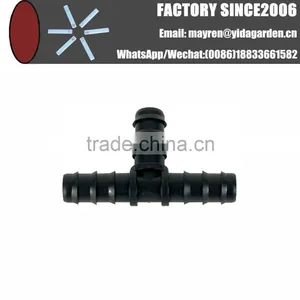 PE Tube Tee Connector Dn16 thumbnail-1