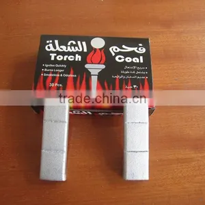 High Quality Bamboo Shisha Silver Charcoal thumbnail-1