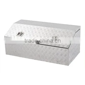 2mm Checker Plate Aluminium Tool Box UTE Truck Storage thumbnail-1
