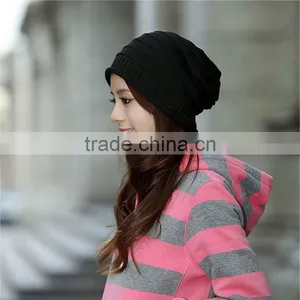 Wool Hat Knitting Hat ,JAad Fashion Girls Wool Hats thumbnail-2