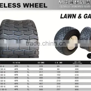 20x10.00-8 Tubeless Lawnmower Tire Wheel Lawn Garden Agriculture Horticultural thumbnail-3