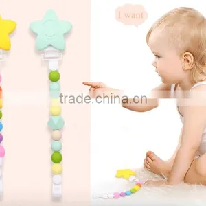 Kean Handmade Mini Cute Baby Organic Pacifier Chain thumbnail-6