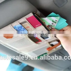 Auto Car Sun Visor Storage Bag Auto Storage Multi-function Tools Organizer Bag thumbnail-2