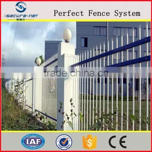 Cheap Wrought Iron Spear Top Steel Security Fence thumbnail-1