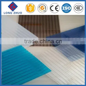 PC Sun Sheet, Twin Wall Polycarbonate Hollow Sheet thumbnail-1