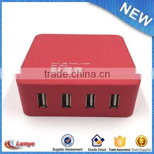 Wall Multi Usb Charger , Retractable Socket Outlet for Phone thumbnail-4