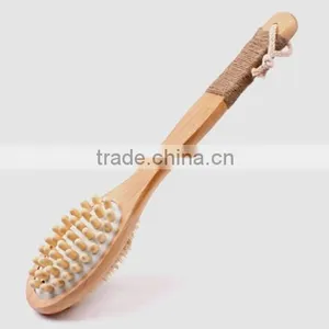 2 in 1 Wooden Body Bath Brush thumbnail-2