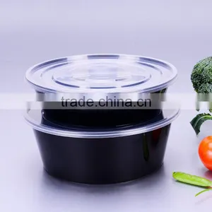 High Quality Plastic Round Microware Food Container With Lids thumbnail-3