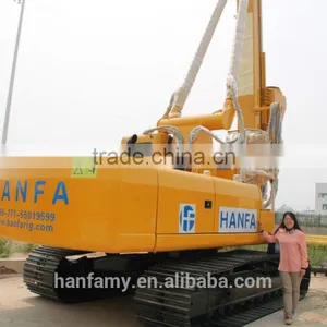 HF856A Rotary Drilling Rig Rotary Drilling Machine for Piling Foundation Piling Rig thumbnail-2
