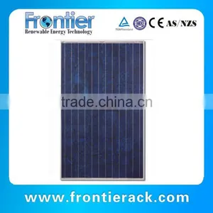 2016 Cheap Rooftop Wind Resistant 130w Polycrystalline Solar Panel thumbnail-1