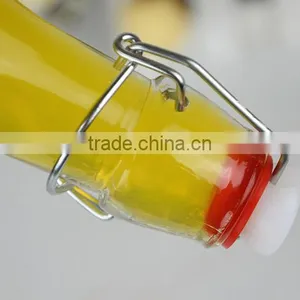 Glass Swing Top Spices Square Round Bottle(HLTH-L020) thumbnail-6