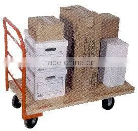 30"x60" Wood Deck Platform Truck With 6"x2" Heavy Duty Casters thumbnail-6