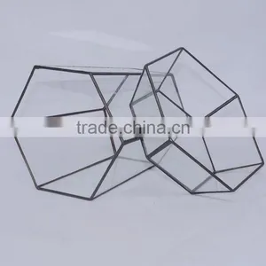 Micro Landscape Geometric Air Plant Succulent Glass Container Vase Pot Terrarium thumbnail-3