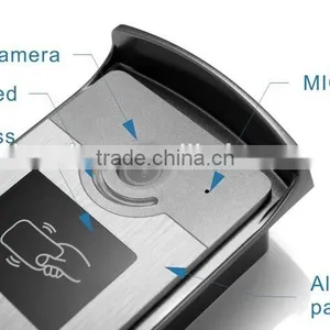 Cheap 7inch HD Video Camera Visual Doorbell, Card Open Lock Night Visual Wired Doorbell, Best Home Security System Doorbell thumbnail-5