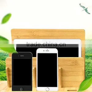 High-Quality Mobile Phone Tablet PC Charging Bamboo Stent For IPad thumbnail-1